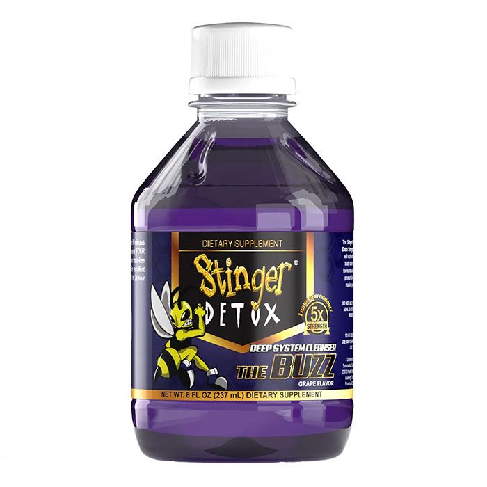 Grape The Buzz 5X Instant Extra Strength Detox Drink by Stinger