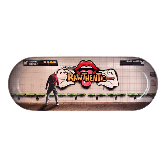 Raw Graffiti Deck Metal Tray