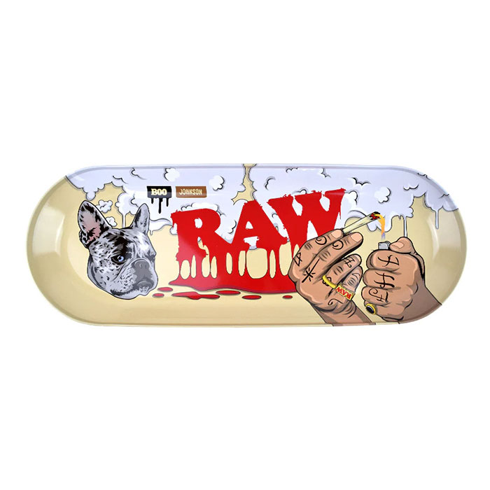 RAW X Boo Johnson Skate Deck Tray