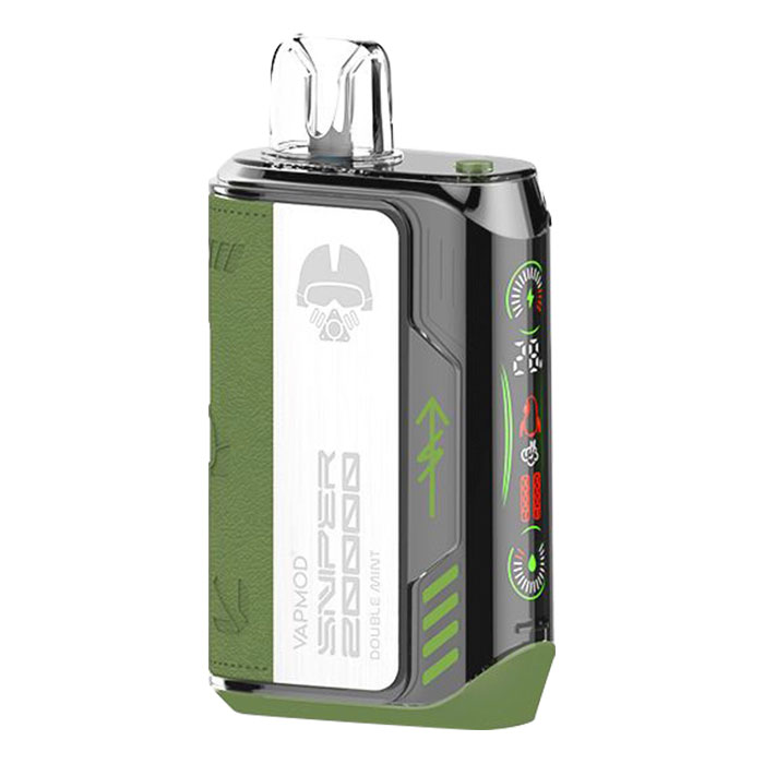 Double Mint Sniper 20000 Puffs Disposable Vape Ct 5 By Vapmod