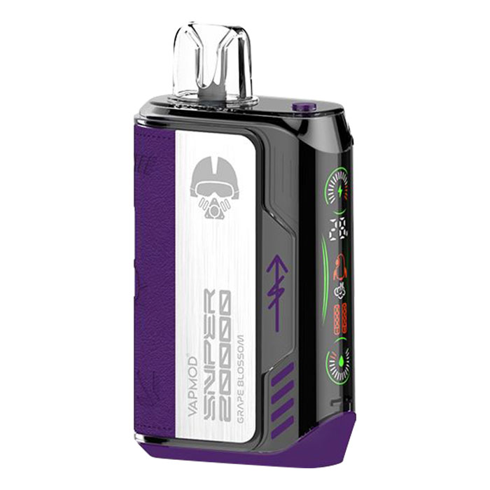 Grape Blossom Sniper 20000 Puffs Disposable Vape Ct 5 By Vapmod