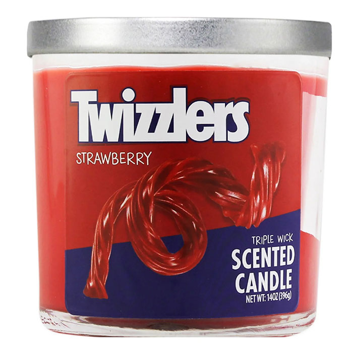 Twizzlers Strawberry Triple Wick Scented Candle