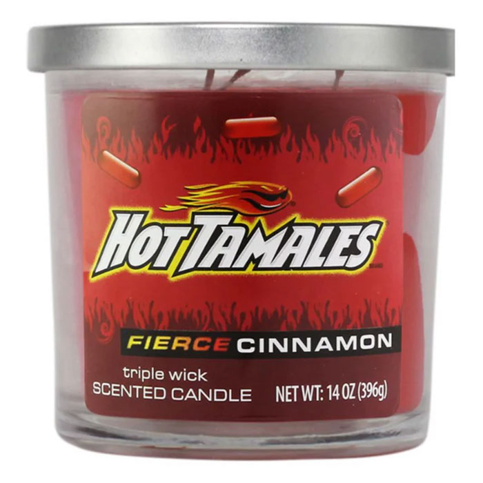 Hot Tamales Fierce Cinnamon Triple Wick Scented Candle