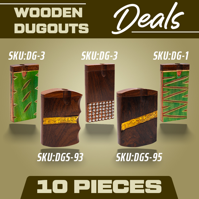 Wooden Dugouts Deal of 10