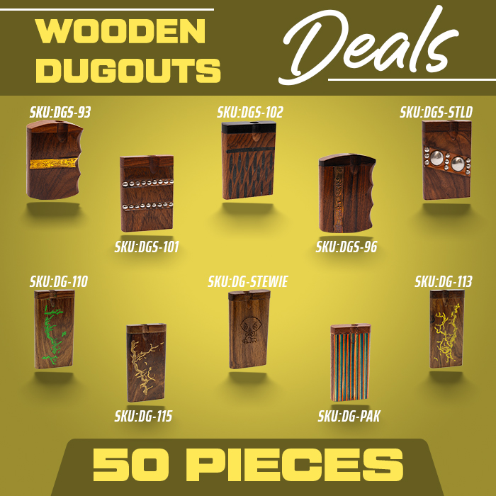 Wooden Dugouts Deal of 50