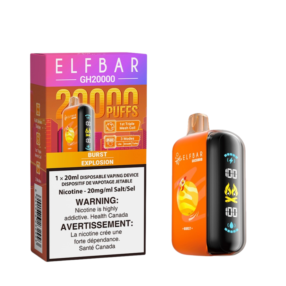 (Stamped) Burst Elfbar GH20000 Puffs Disposable Vape Ct-5