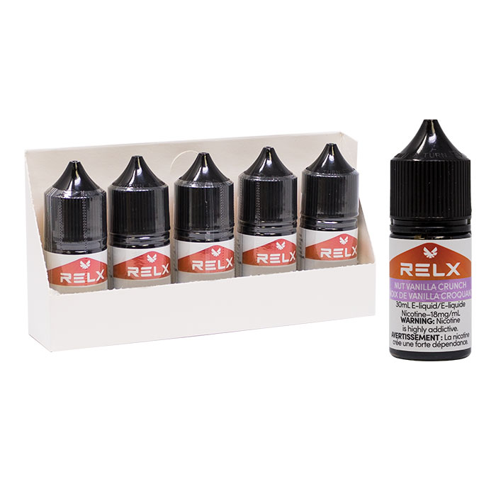 Nut Vanilla Crunch 30ML Relx E-Juice By Waka Ct 5