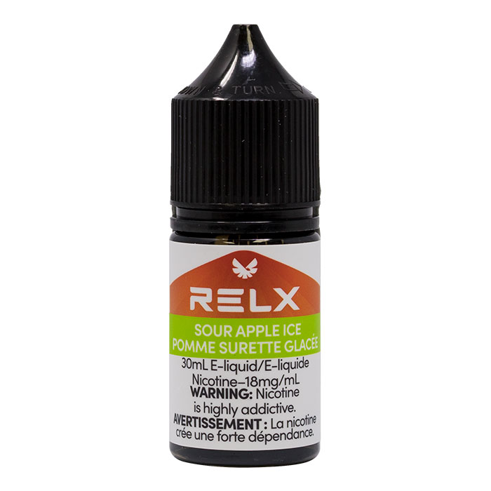 Sour Apple Ice 30ML Relx E-Juice By Waka Ct 5