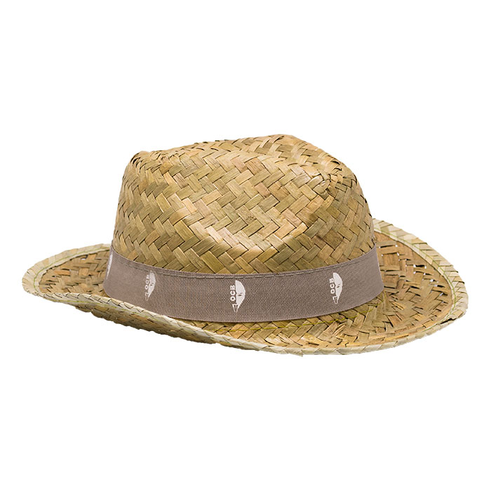 Brown Handmade Bamboo Hat By OCB