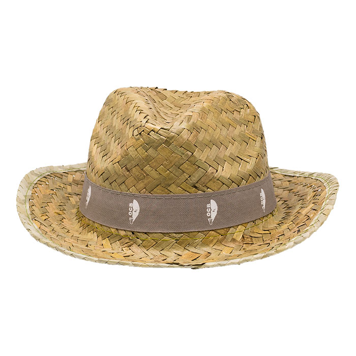 Brown Handmade Bamboo Hat By OCB