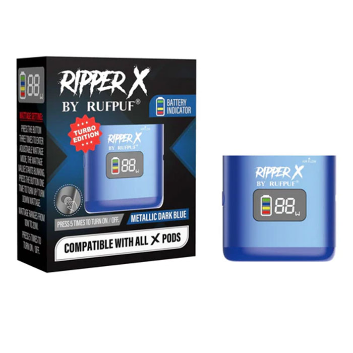 Metallic Dark Blue Ripper X Ultra Battery Turbo Edition Ct 5