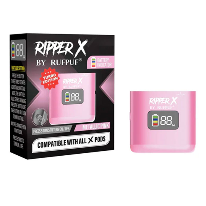 Metallic Pink Ripper X Ultra Battery Turbo Edition Ct 5