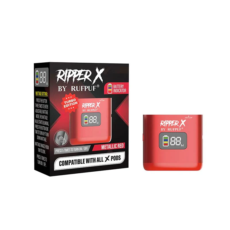 Metallic Red Ripper X Ultra Battery Turbo Edition Ct 5