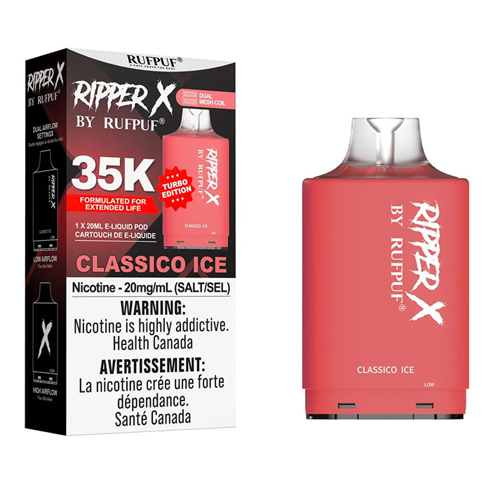 Classico Ice Ripper X Turbo 35000 Puffs Pod Ct 5