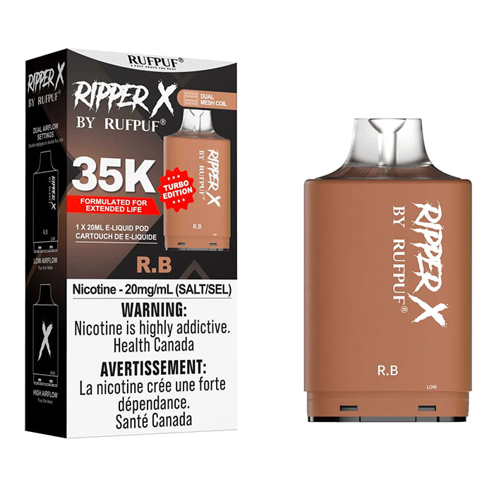 RB Ripper X Turbo 35000 Puffs Pod Ct 5