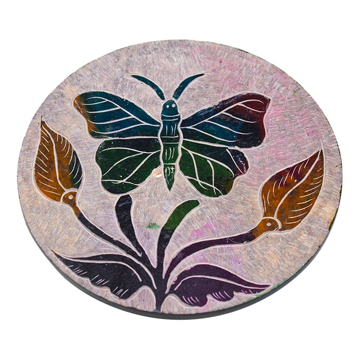 Garden Dreamer 4 Inches Soapstone Scented Aroma Plate Ct-2