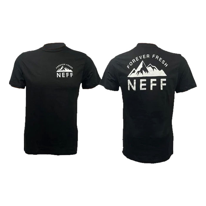 Men's Black NEFF Forever Fresh Graphic Tee T-Shirt