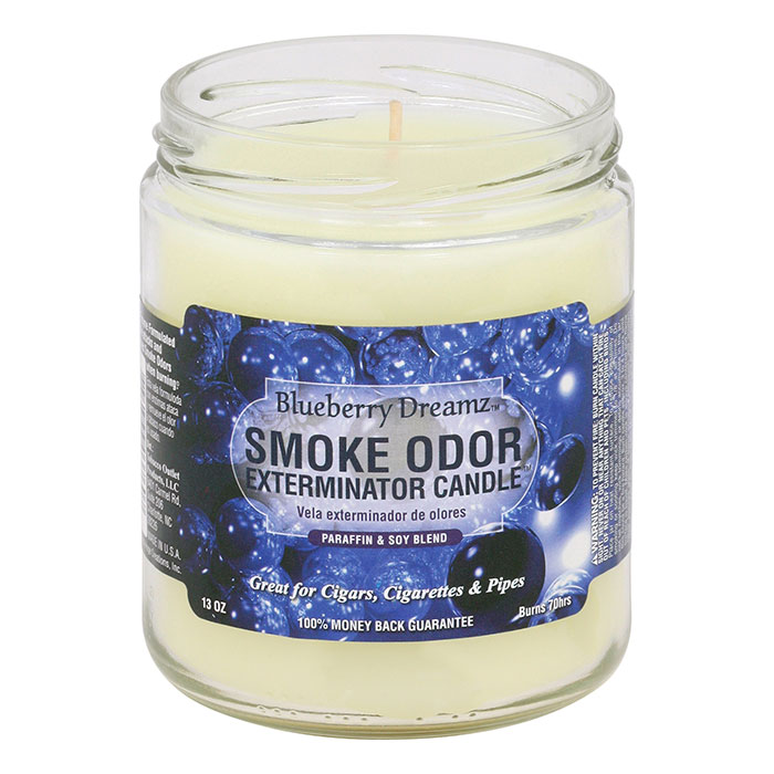 Blueberry Dreamz Smoke Odor Limited Edition Exterminator Candle 