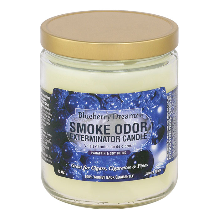 Blueberry Dreamz Smoke Odor Limited Edition Exterminator Candle 