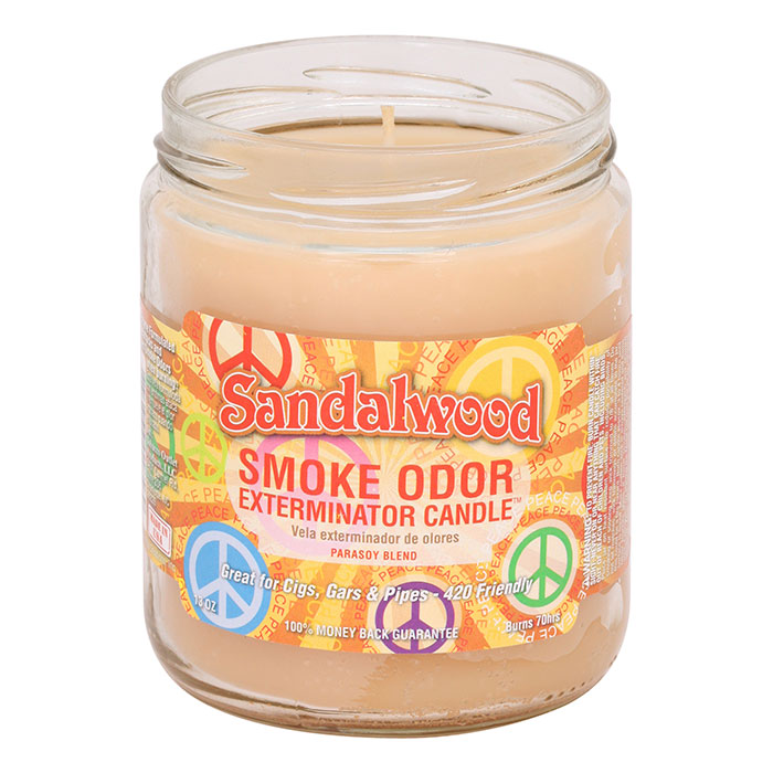 Sandalwood Smoke Odor Pop Culture Exterminator Candle 