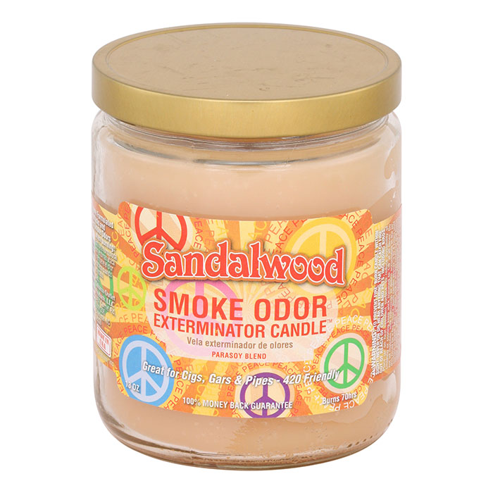 Sandalwood Smoke Odor Pop Culture Exterminator Candle 