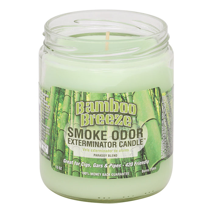 Bamboo Breeze Smoke Odor Year-Round Fragrances Exterminator Candle 