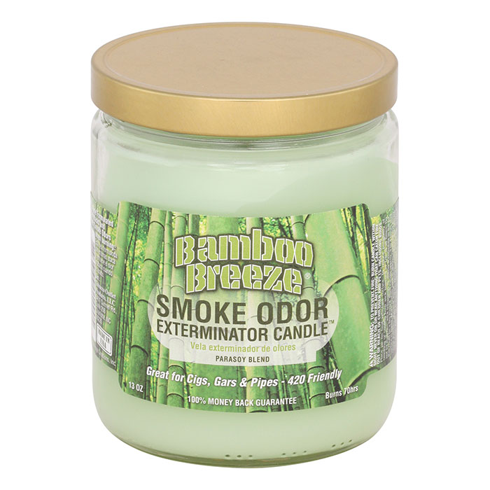 Bamboo Breeze Smoke Odor Year-Round Fragrances Exterminator Candle 