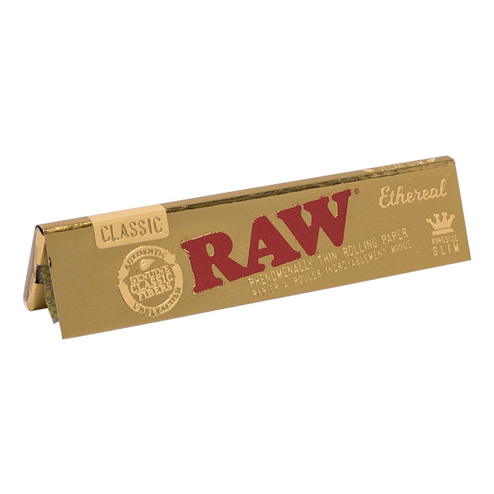 Raw Classic Ethereal King Size Rolling Paper Ct 50