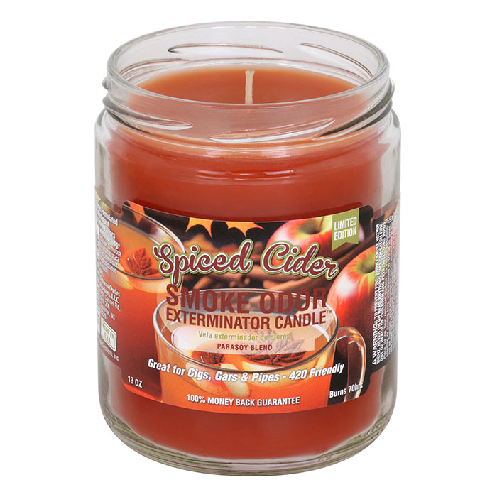 Spiced Cider Smoke Odor Limited Edition Exterminator Candle 