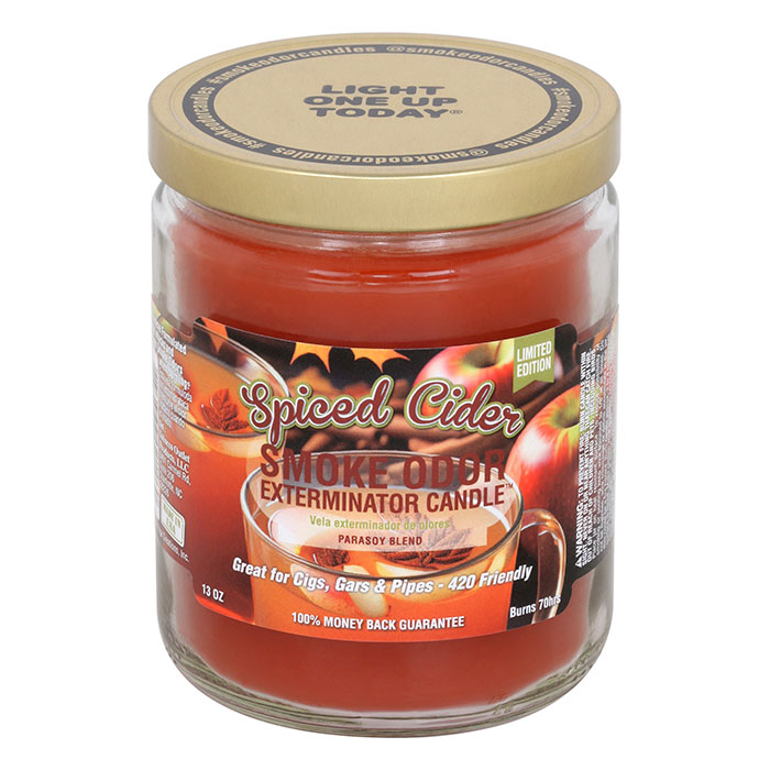 Spiced Cider Smoke Odor Limited Edition Exterminator Candle 