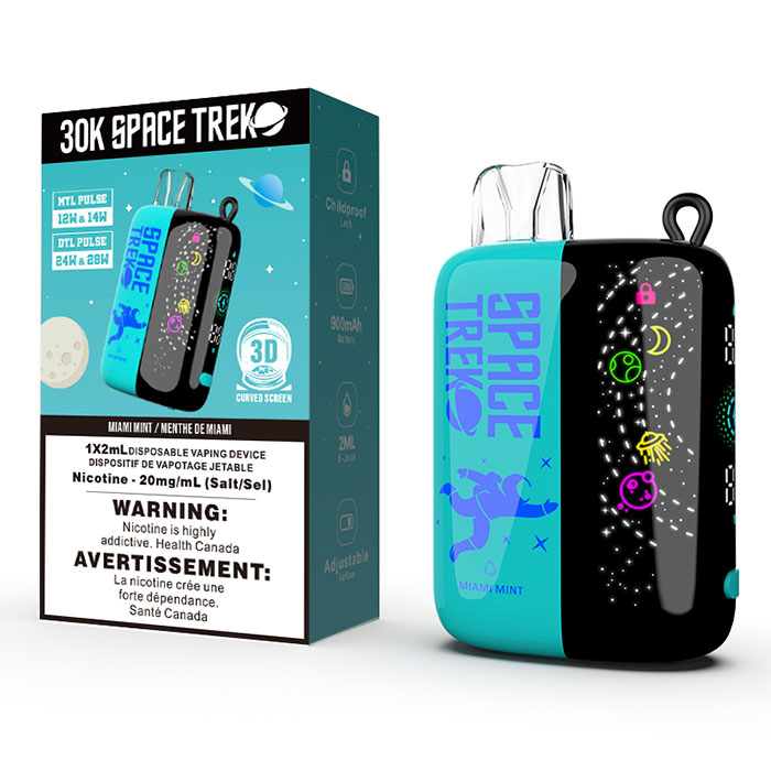 BC Compliance-Miami Mint Space Trek Disposable Vape Ct 5