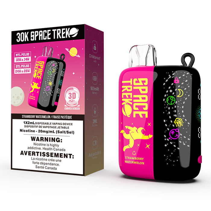 BC Compliance-Strawberry Watermelon Space Trek Disposable Vape Ct 5