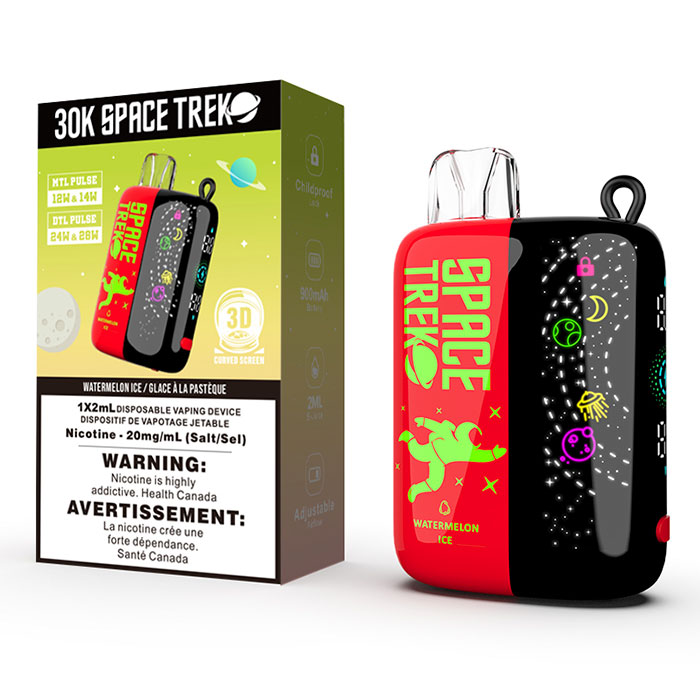 BC Compliance-Watermelon Ice Space Trek Disposable Vape Ct 5