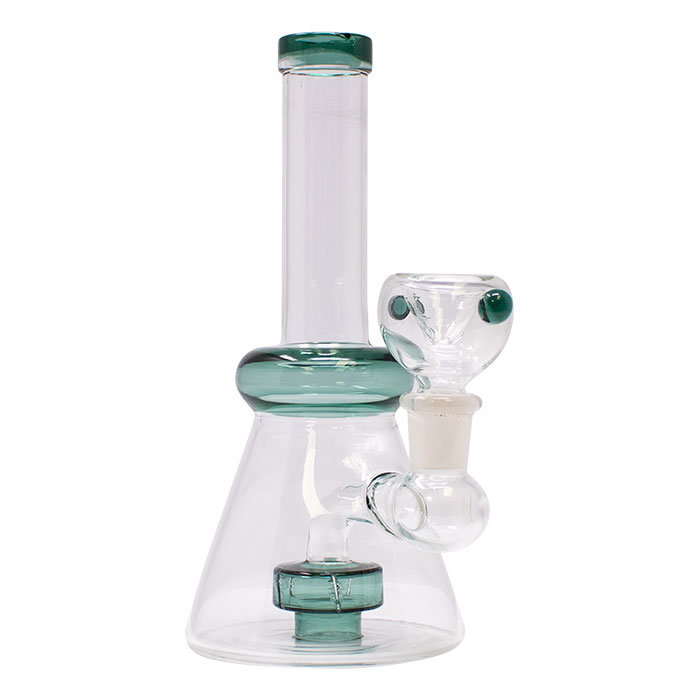 Teal Classic 7 Inches glass Bong  