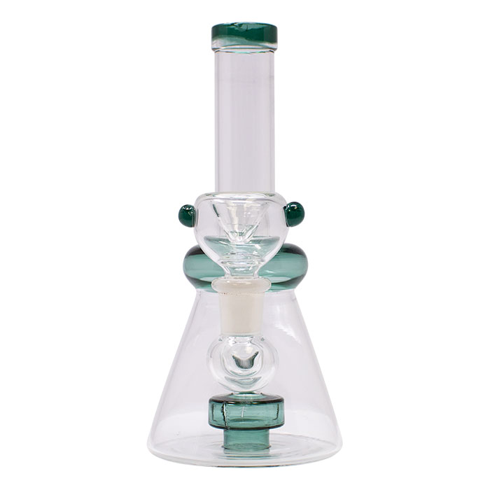 Teal Classic 7 Inches glass Bong  