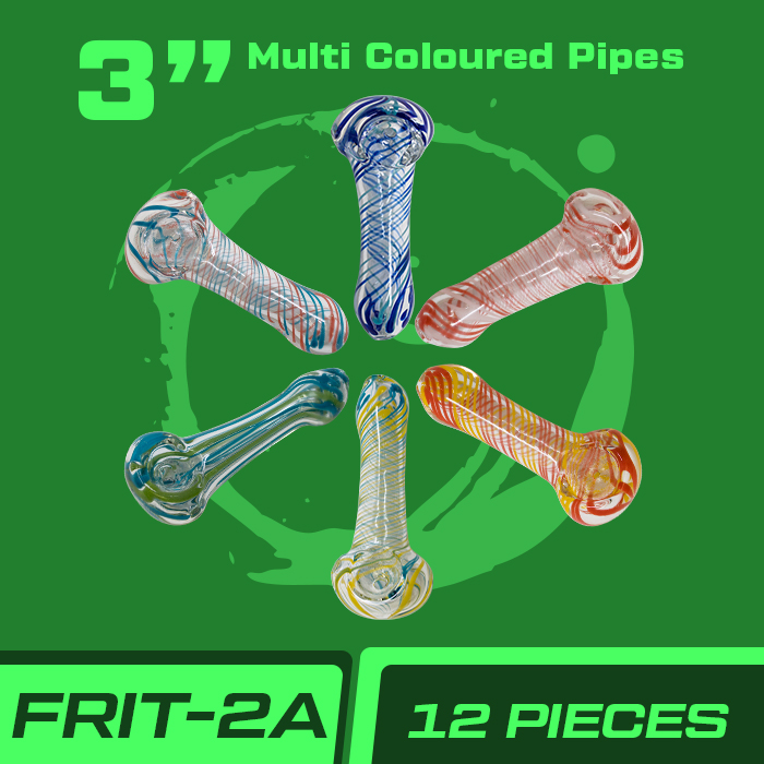 Shimmer Solid Color Pipe 3 Inches Deal of 12