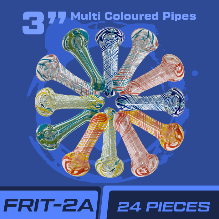 Shimmer Solid Color Pipe 3 Inches Deal of 24