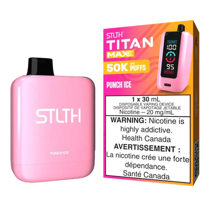 (Stamped) Punch Ice Stlth Titan 50000 Puffs Disposable Vape Ct 4