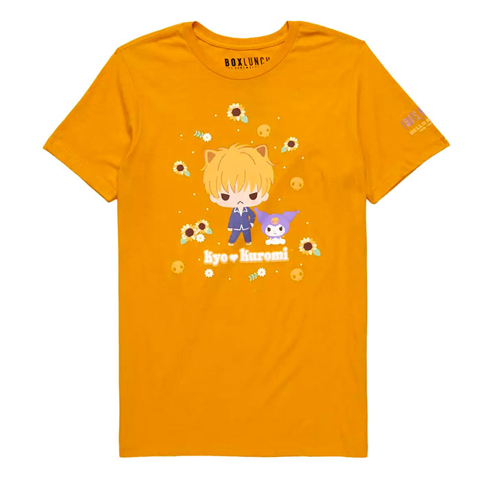 Adult's Yellow Kyo Kuromi Graphic T-Shirt