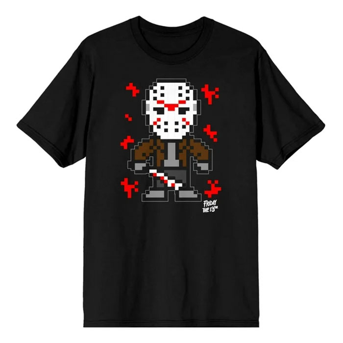 Men's Black Short Sleeve Friday The 13th Graphic T-Shirt