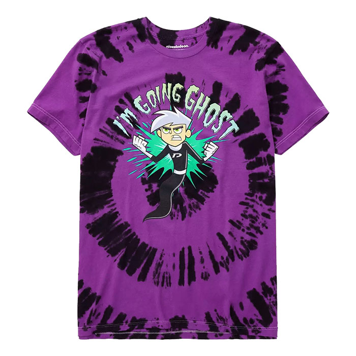 Adult Purple Short Sleeve I'm Going Ghost Graphic T-Shirt