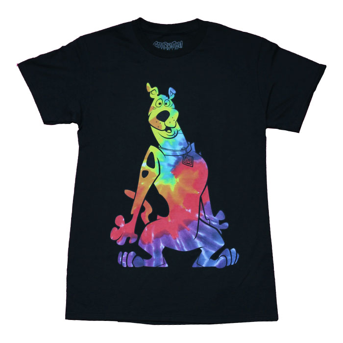 Men's Black Short Sleeve Disney Scooby-Doo Graphic T-Shirt