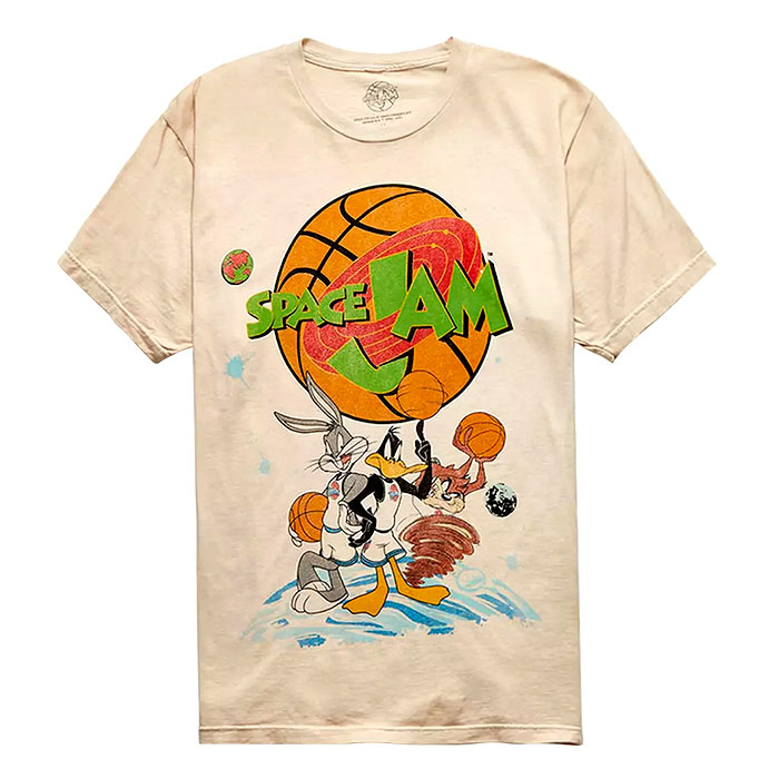 Men's Classic Disney Basketball Space Jam T-Shirt