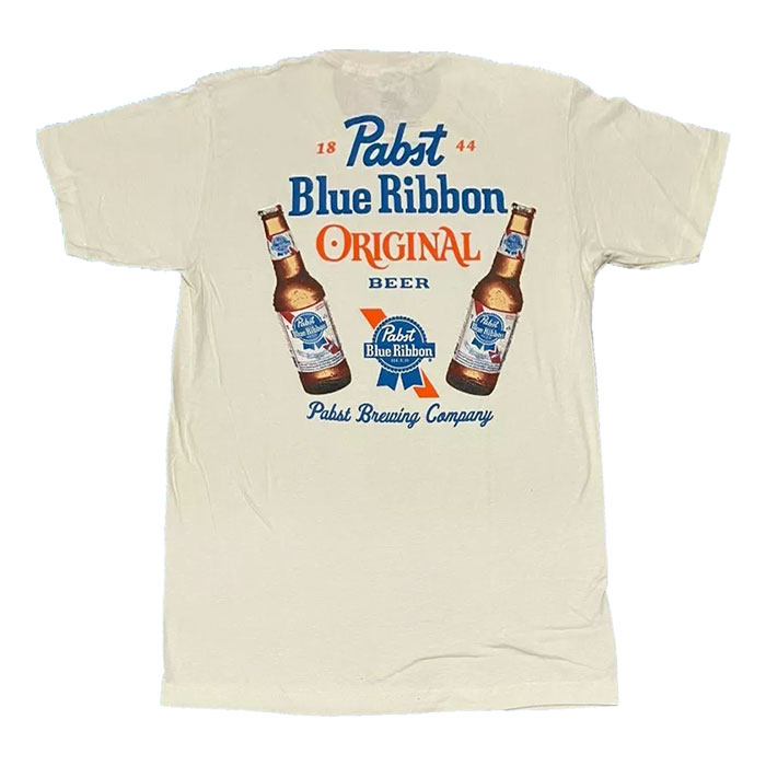 Brown Men's Past Blue Ribbon Graphic T-Shirt 