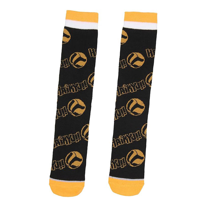 Adult Haikyu!! Manga Anime Volleyball Unisex Mid-Calf Crew Socks -3Pairs