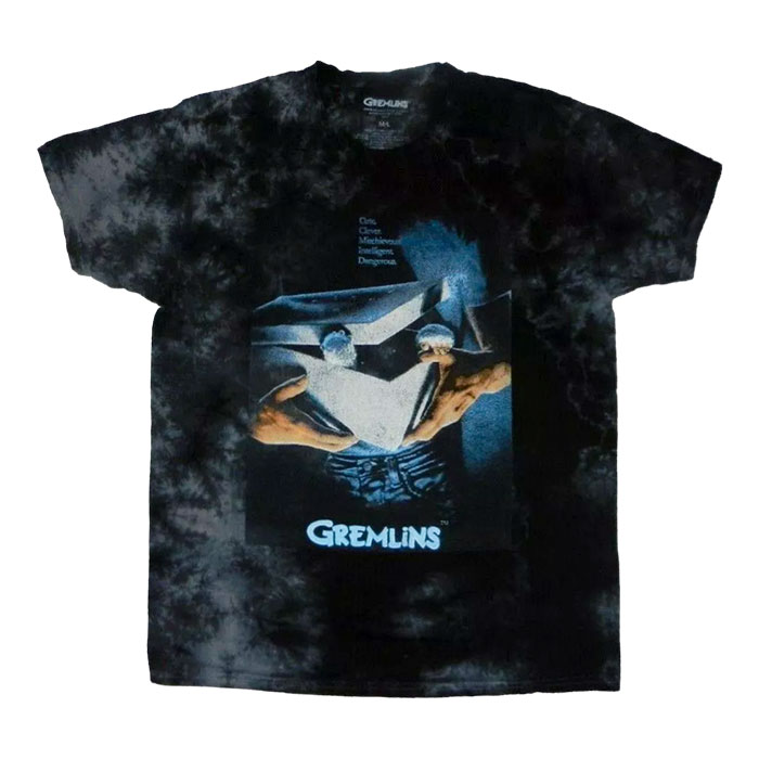 Men's Black Short Sleeve Gremlins Graphic T-Shirt