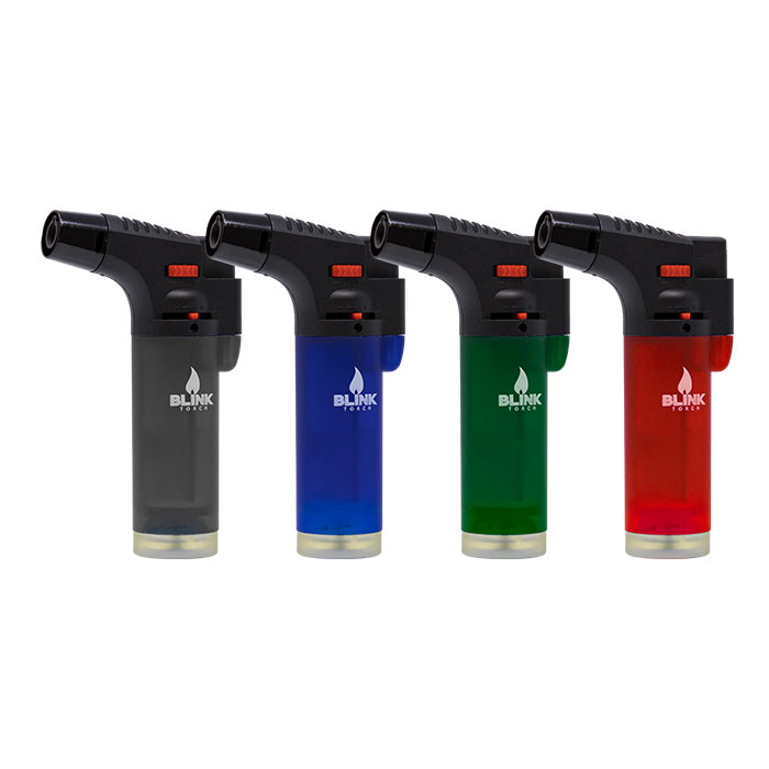 Blink Torch Gun Butane Gas Lighter Display Of 12