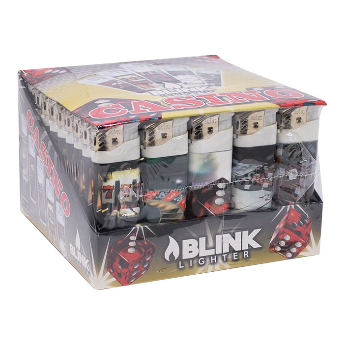 Blink Casino Electronic Lighter Display Of 50