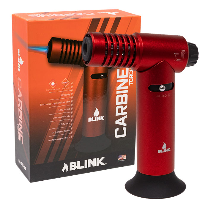 Red Blink 5 Inches Carbine Torch Lighter