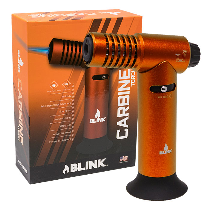 Orange Blink 5 Inches Carbine Torch Lighter